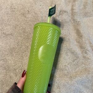 Starbucks Vibrant Lime Green Tumbler